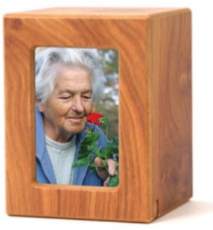 Teilaschenurnen aus Holz
